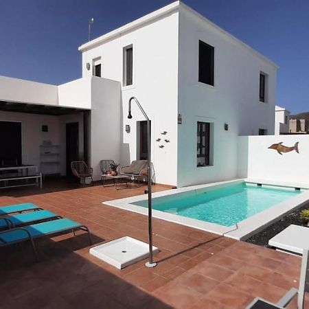 Splendid Casa Papagayo, Heated Pool, Roofterrace With Views And Wifi Villa Playa Blanca  Exterior photo